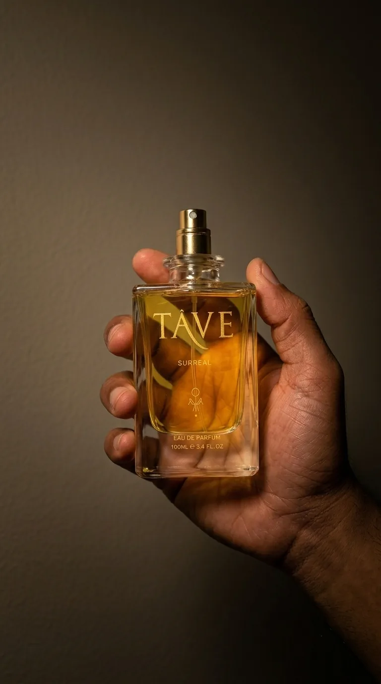 TÂVE bottle detail